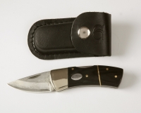 Black Mahogony Folding Knife 6cm